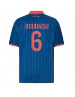 Moške Nogometnih dresov OGC Nice Hicham Boudaoui #6 Tretji 2025-26 Kratki rokavi Moške Nogometnih dresov OGC Nice Hicham Boudaoui #6 Tretji 2025-26 Kratki rokavi